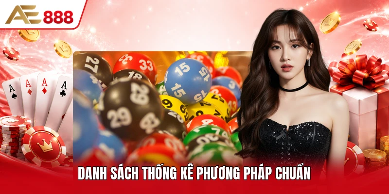 Danh sách thống kê phương pháp chuẩn Danh sách thống kê phương pháp chuẩn