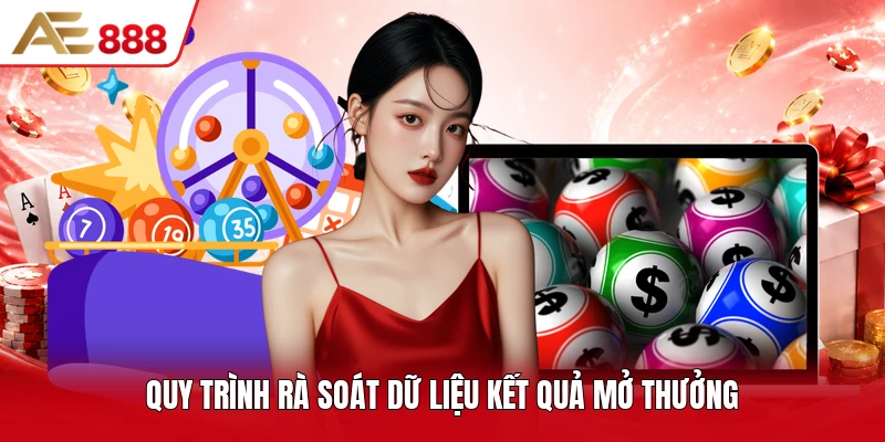 Quy trình rà soát dữ liệu kết quả mở thưởng