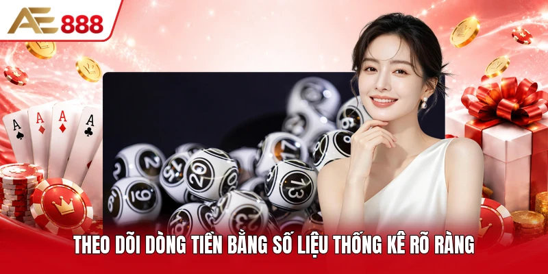 Theo dõi dòng tiền bằng số liệu thống kê rõ ràng